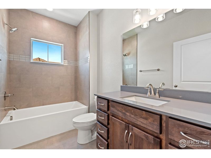 Furnished interior view inside a new home in Northfield at Old Town - Vista Collection, Fort Collins (Image 7). Furnished interior view inside a new home in Northfield at Old Town - Vista Collection, Fort Collins (Image 7).