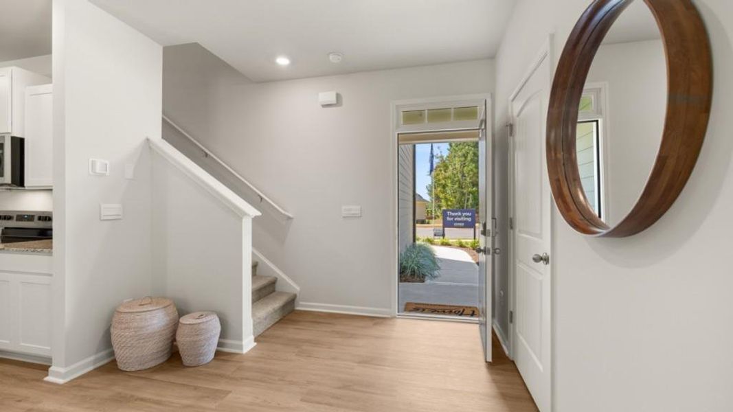 Furnished interior view inside a new home in Pointe Park, Union City (Image 13).