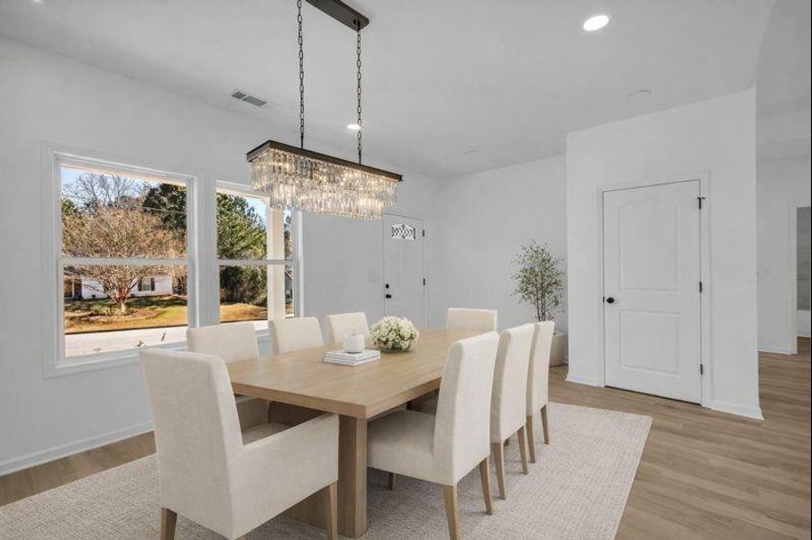Furnished interior view inside a new home in , Covington (Image 16).