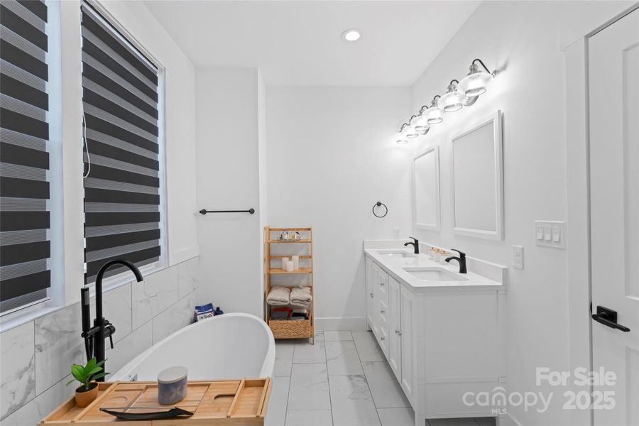 Furnished interior view inside a new home in , Denver (Image 32).