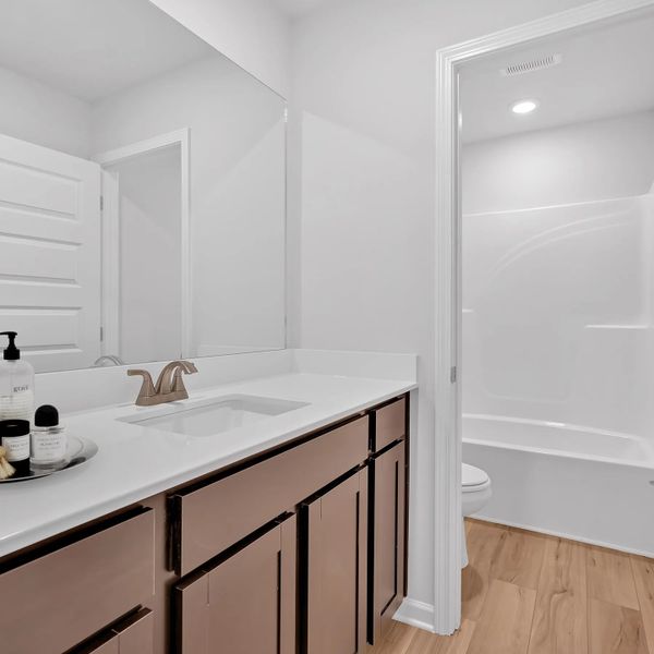 Representative furnished interior of a home built from the The Blossom by Artisan Built Communities in Salacoa, Calhoun (Image 6).