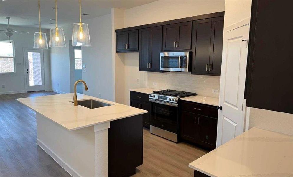 Kitchen Construction Progress featuring the Oxford Collection