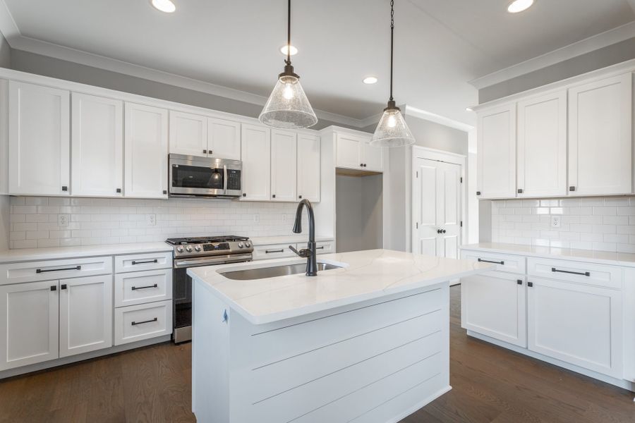 Furnished interior in a model home at Pine Ridge in Soddy-Daisy (Image 23).