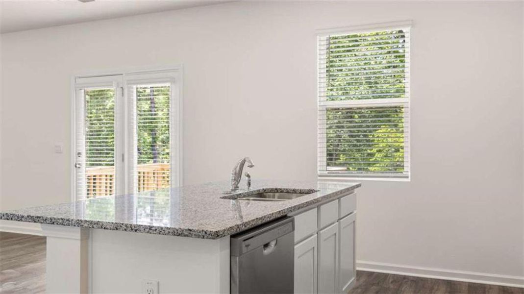 Furnished interior view inside a new home in Brooks Village, Dacula (Image 14).