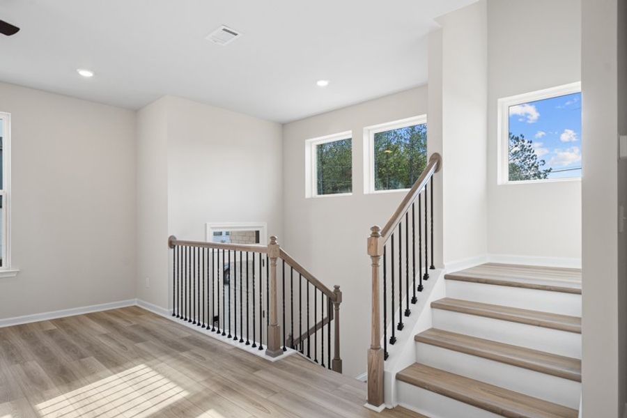Representative furnished interior of a home built from the Collins by Taylor Morrison in Henson Square, Lawrenceville (Image 13).