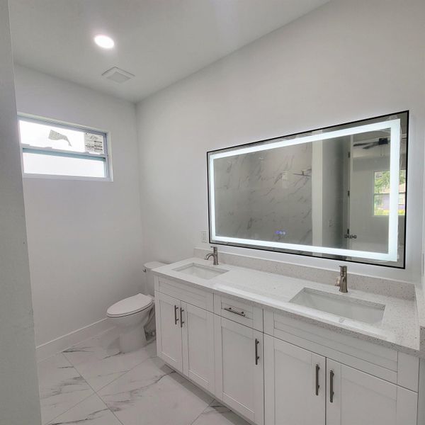 Furnished interior view inside a new home in , Okeechobee (Image 9).