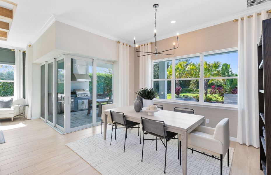 Representative furnished interior of a home built from the Renown by Del Webb in Del Webb Twin Lakes, St. Cloud (Image 15).