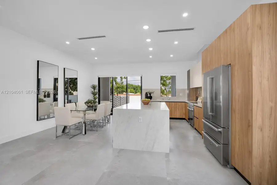 Furnished interior view inside a new home in , Miami (Image 17).