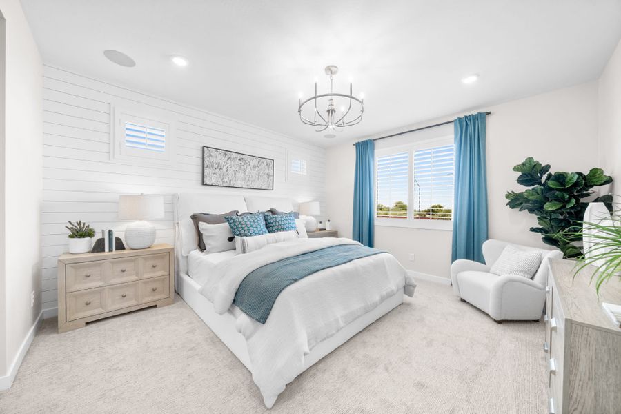 Primary Bedroom | Libra Model Home | Rialta | New homes in Mesa, Arizona | Landsea Homes