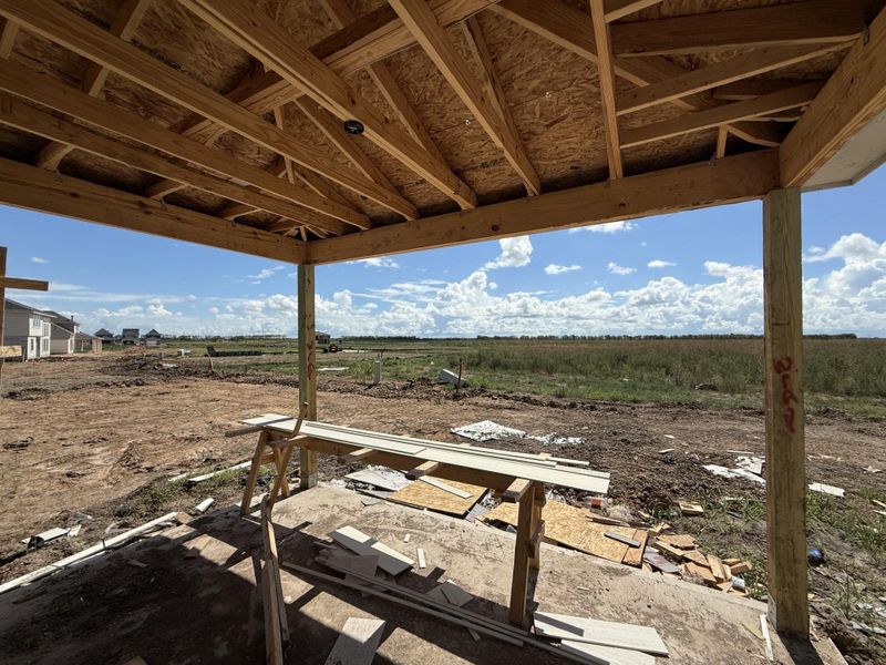In-progress construction of a new home in Austin Point, Richmond, TX (Image 6). In-progress construction of a new home in Austin Point, Richmond, TX (Image 6).