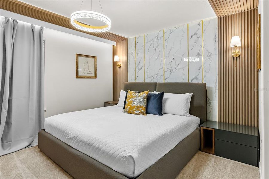 Furnished interior view inside a new home in , Clermont (Image 33). Furnished interior view inside a new home in , Clermont (Image 33).