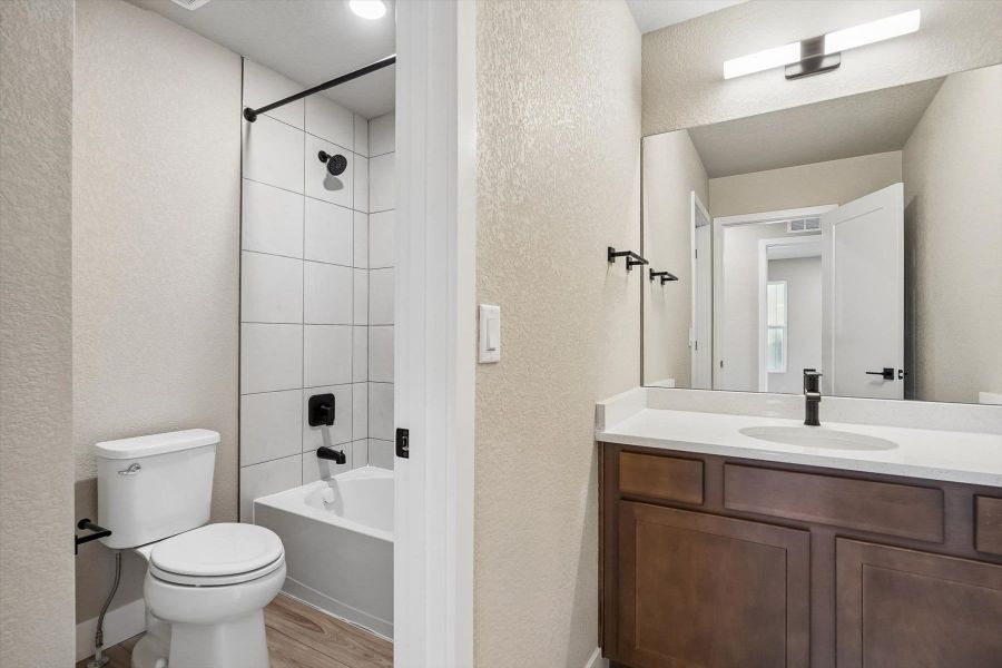 Furnished interior view inside a new home in Pony Park, Colorado Springs (Image 11).