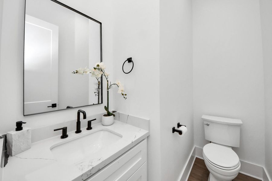 Furnished interior view inside a new home in , Houston (Image 25).