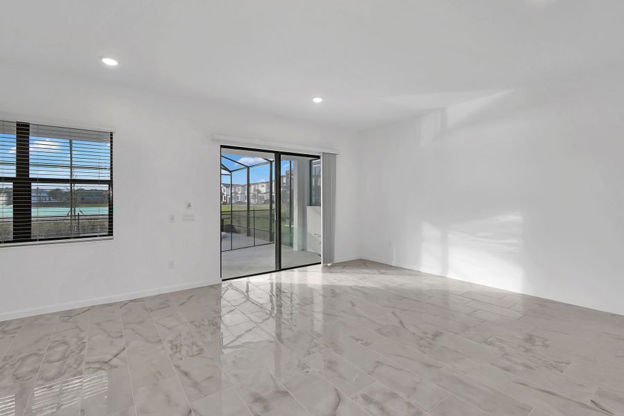 Representative unfurnished interior of a home built from the Sandalwood II by Park Square Residential in Paradiso Grande, Orlando (Image 14).