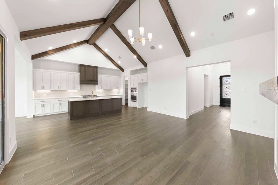 Open Kitchen-Living Room