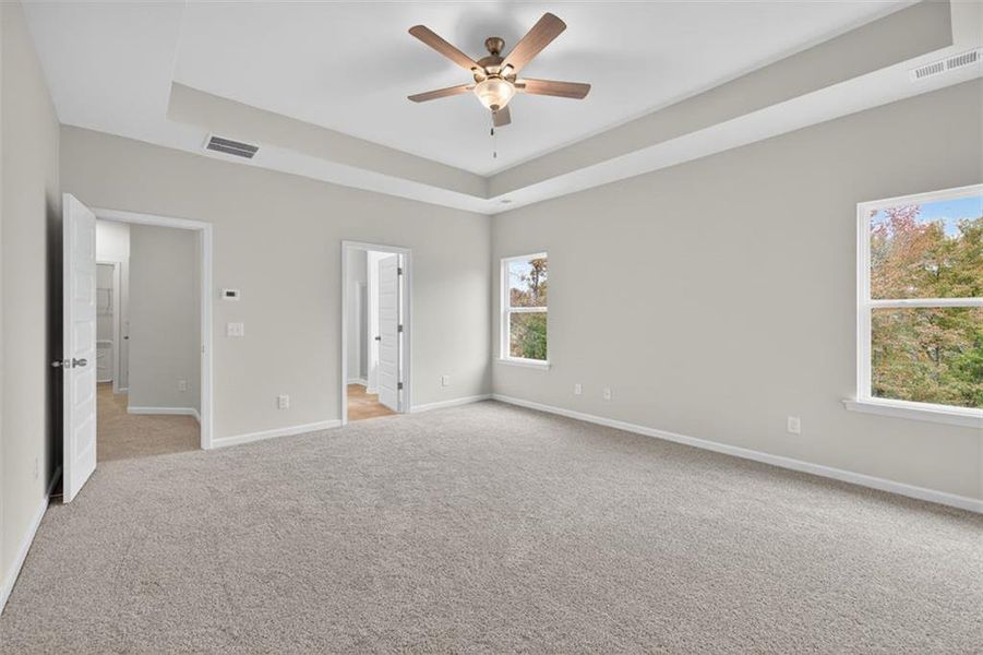 Spacious, unfurnished interior of a new home in Garrett Preserve, Douglasville (Image 50).