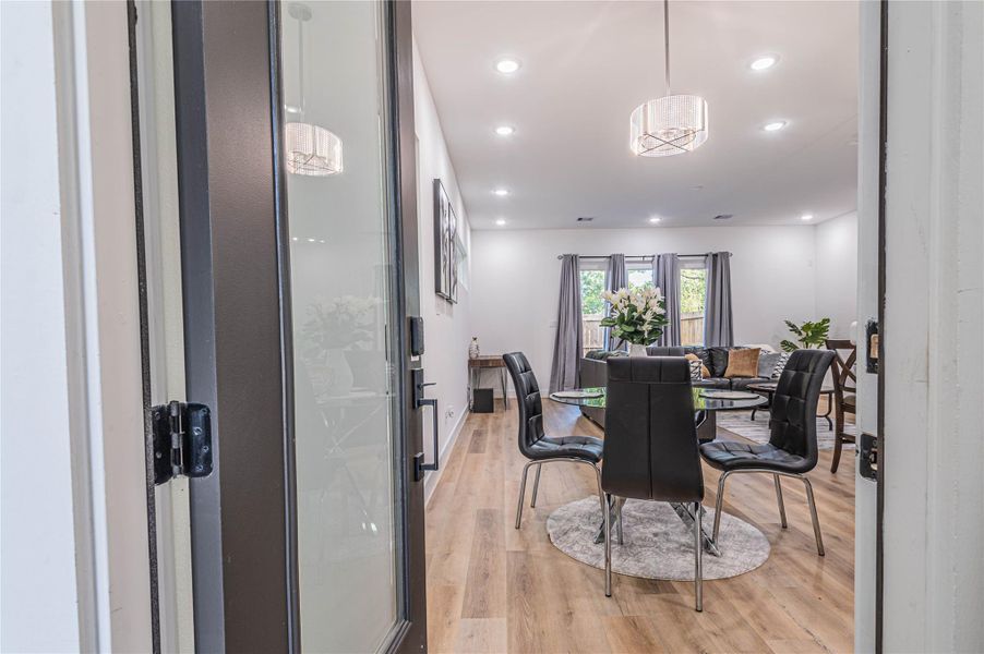 Furnished interior view inside a new home in , Houston (Image 21). Furnished interior view inside a new home in , Houston (Image 21).