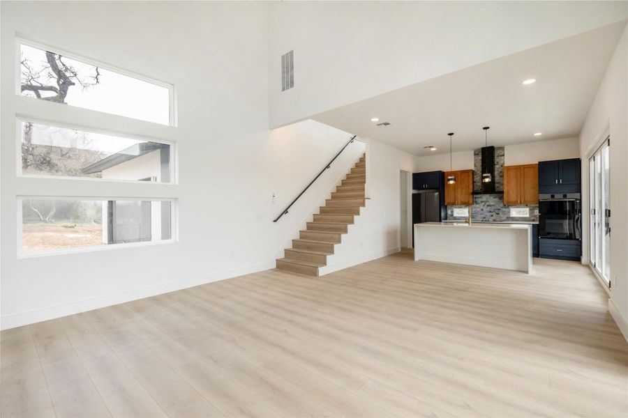 Vertical stair spindals still to be added