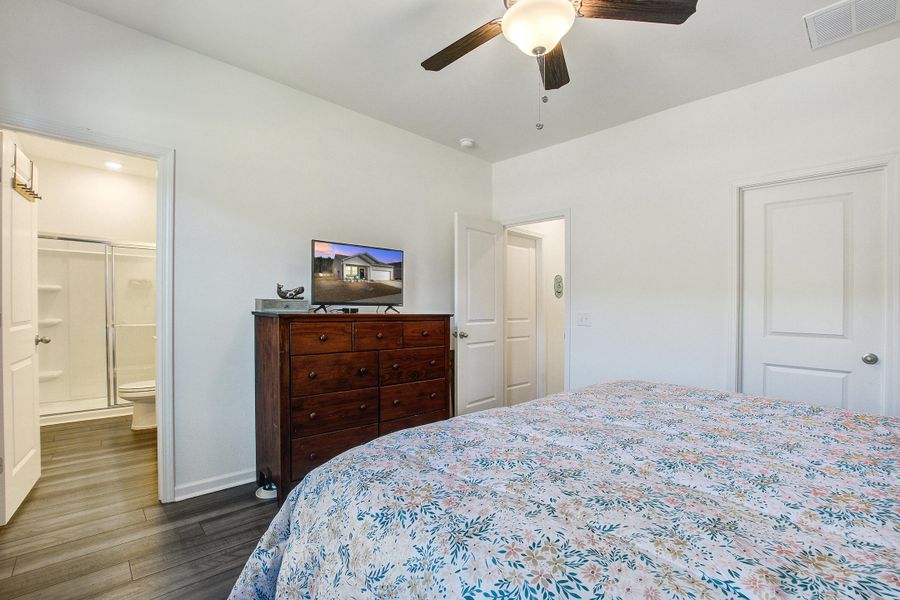 Furnished interior view inside a new home in Pender Woods at Cane Bay, Summerville (Image 14).