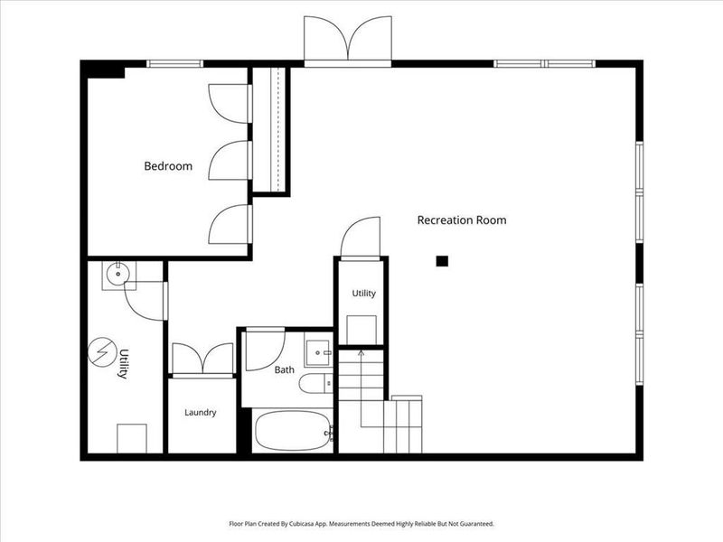 2D floor plan layout of this home in , Ball Ground, GA (Image 3).