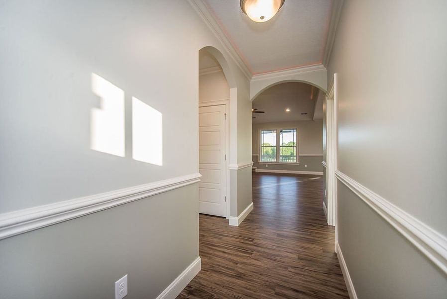Representative unfurnished interior of a home built from the Mediterranean by Enchanted Homes in Lonesome Dove, San Antonio (Image 20).
