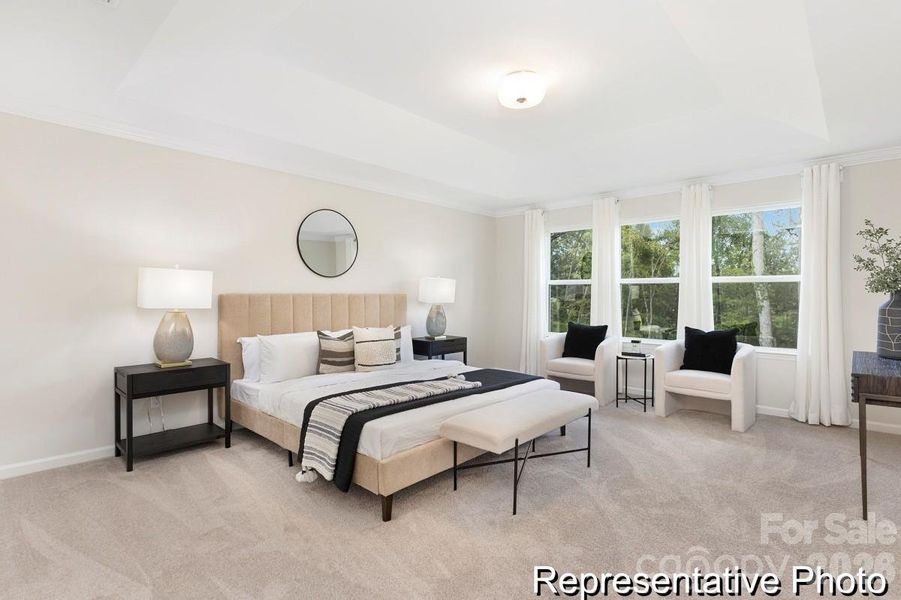 Furnished interior view inside a new home in Morrow Brook, Albemarle (Image 5).