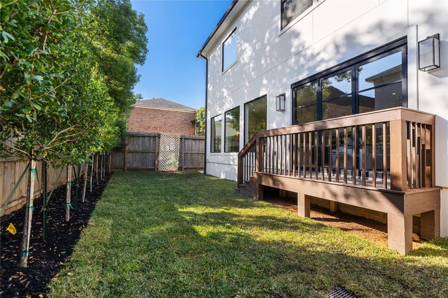 Exterior details and patio area of a home in , Houston (Image 25). Exterior details and patio area of a home in , Houston (Image 25).