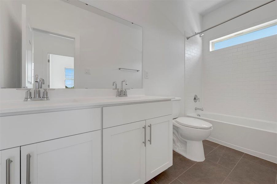 Furnished interior view inside a new home in Wellington, Haslet (Image 20).