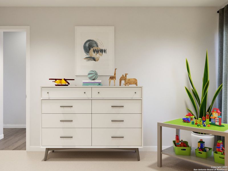 Close-up of interior finishes inside a home in Hickory Ridge, Elmendorf (Image 18).