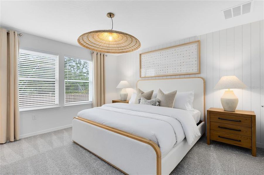 Furnished interior view inside a new home in Oviedo Square, Oviedo (Image 14).