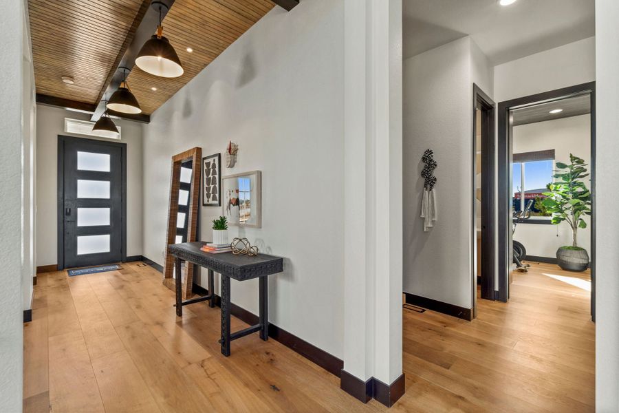 Representative furnished interior of a home built from the 1 by Trumark Homes in Festival at RainDance, Windsor (Image 27).