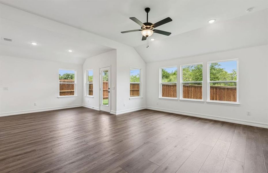 Sunlit gathering room designed for relaxation and entertainment *Model representation Sunlit gathering room designed for relaxation and entertainment *Model representation