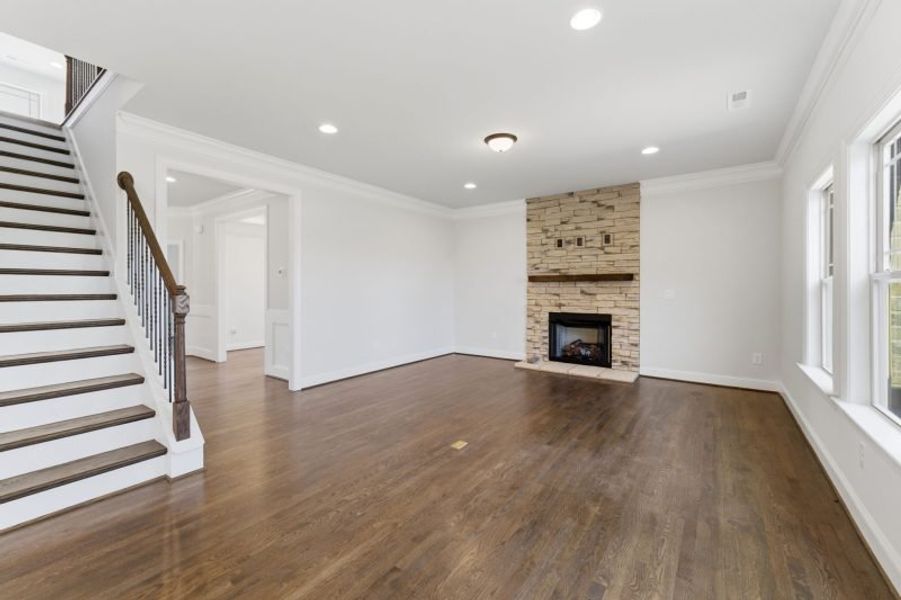 Spacious, unfurnished interior of a new home in Blacksmith, Stokesdale (Image 58).