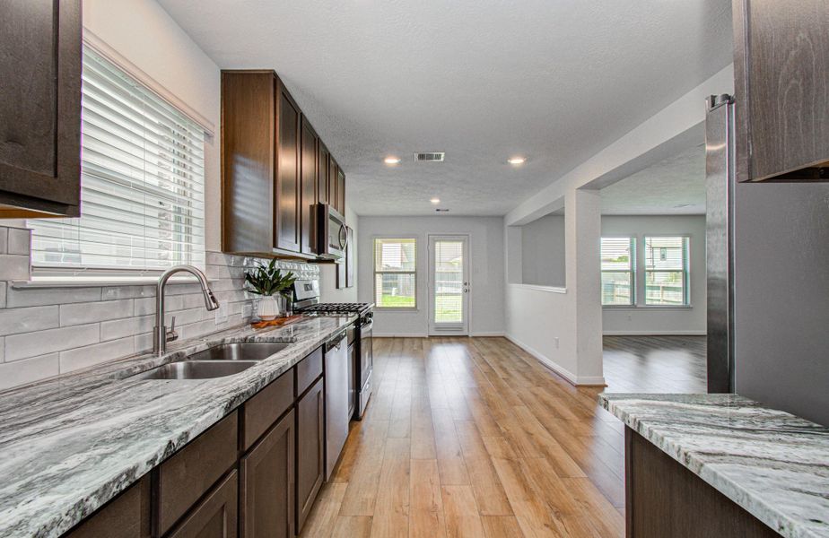 Furnished interior view inside a new home in , Hockley (Image 12).