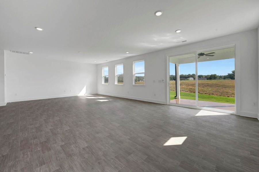 Spacious, unfurnished interior of a new home in McAlister Creek, Clayton (Image 17).