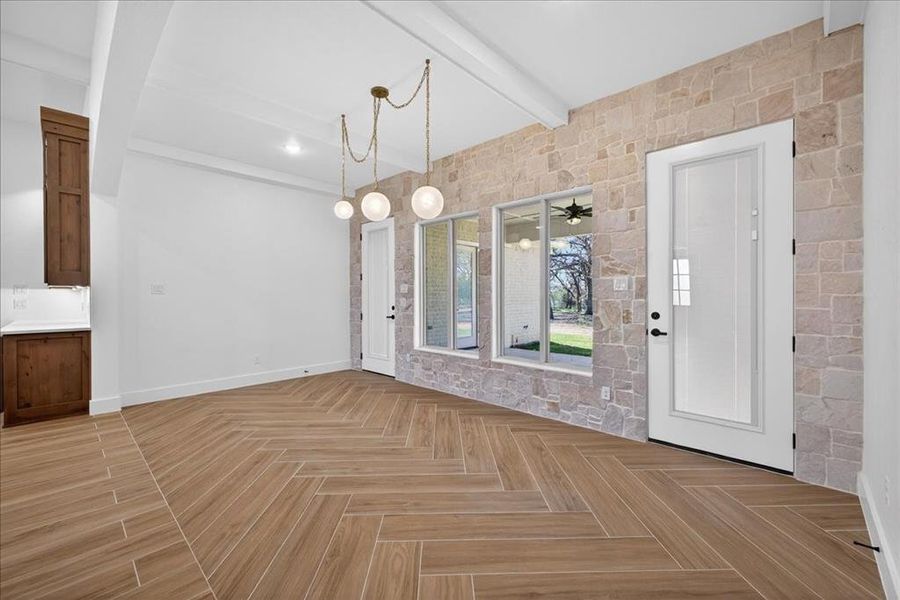 Spacious, unfurnished interior of a new home in , Azle (Image 24).