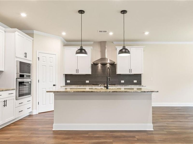 Furnished interior view inside a new home in Cedar Farms, Winder (Image 6).