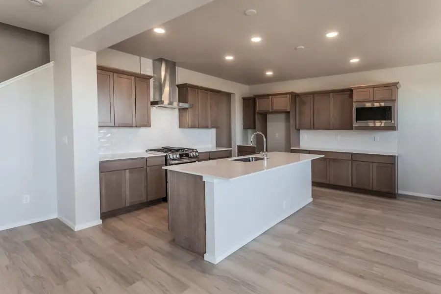 Furnished interior view inside a new home in Trailside, Timnath (Image 10).