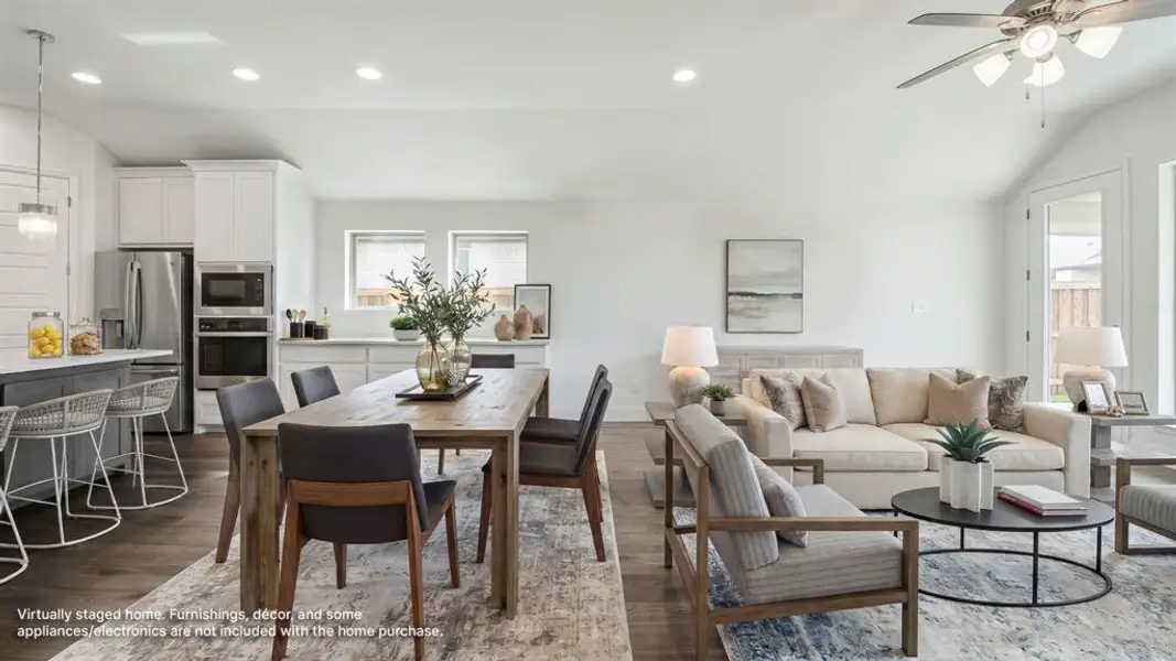 Furnished interior view inside a new home in Meraki, Forney (Image 5).