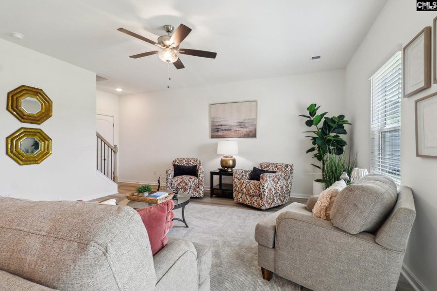 Furnished interior view inside a new home in Peachtree Hills, Lexington (Image 4).