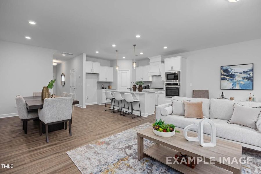 Furnished interior view inside a new home in Springvale, Fuquay Varina (Image 13).