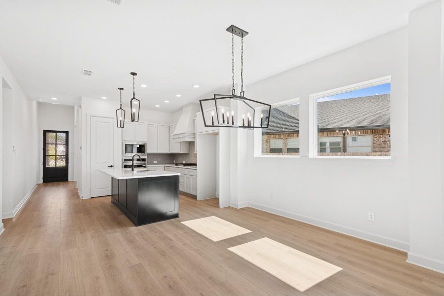 Furnished interior view inside a new home in ARTAVIA 45' Homesites, Conroe (Image 11).