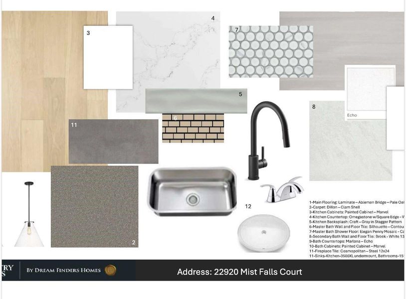 Sample of building materials used in homes in The Highlands, Porter (Image 20). Sample of building materials used in homes in The Highlands, Porter (Image 20).
