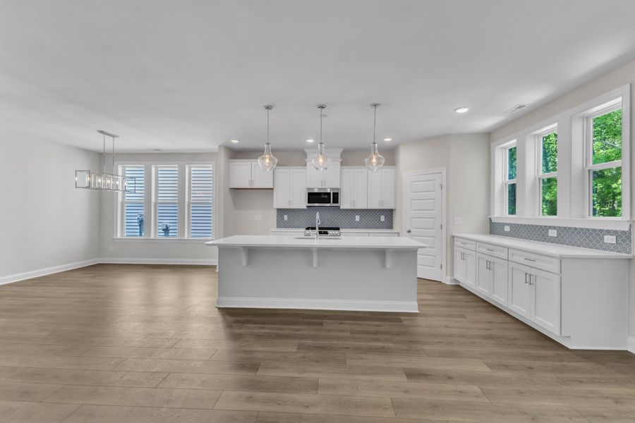 Representative unfurnished interior of a home built from the The Highland by RobuckHomes in Kennebec Crossing, Angier (Image 23). Representative unfurnished interior of a home built from the The Highland by RobuckHomes in Kennebec Crossing, Angier (Image 23).