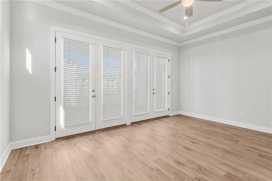 Spacious, unfurnished interior of a new home in Promenade at Sawnee Village, Cumming (Image 27).