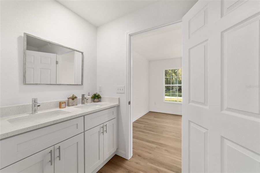 Furnished interior view inside a new home in , Belleview (Image 6).