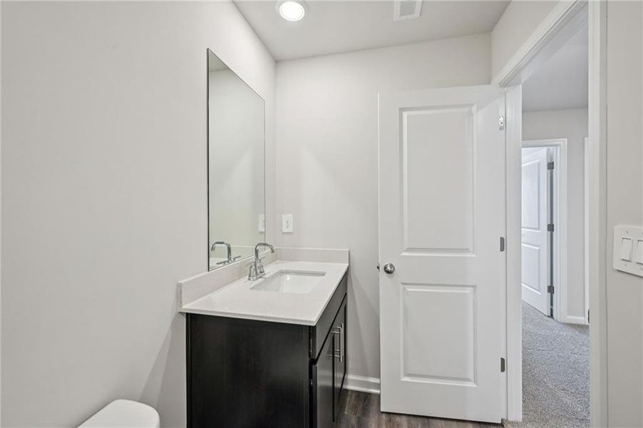 Furnished interior view inside a new home in , Conyers (Image 13).