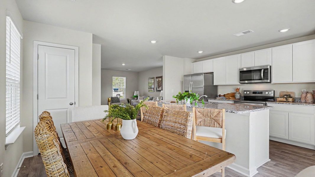 Furnished interior view inside a new home in Fox Run, Supply (Image 7).