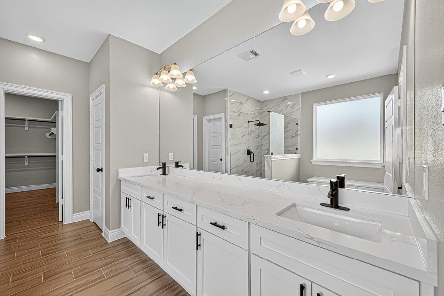 Furnished interior view inside a new home in , Prairie View (Image 6).