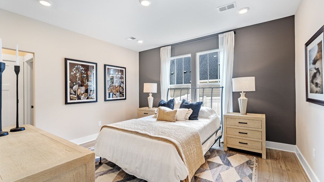 Representative furnished interior of a home built from the Finley by DRB Homes in Foxbank, Gray Court (Image 16).